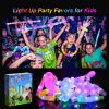 LED Glow In The Dark LED Light Party Pop Tubes For Christmas Holiday Party - 24PCS